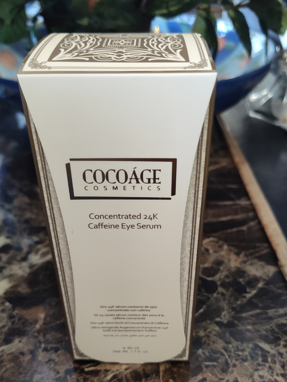 COCOAGE Concentrated 24K Caffeine Eye Serum - Cream 50 Ml